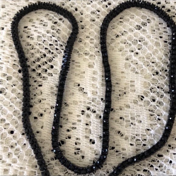 New black rosary necklace Catholic - Picture 2 of 2